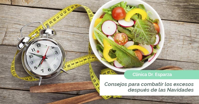 Consejos para perder peso de forma saludable después de las Navidades