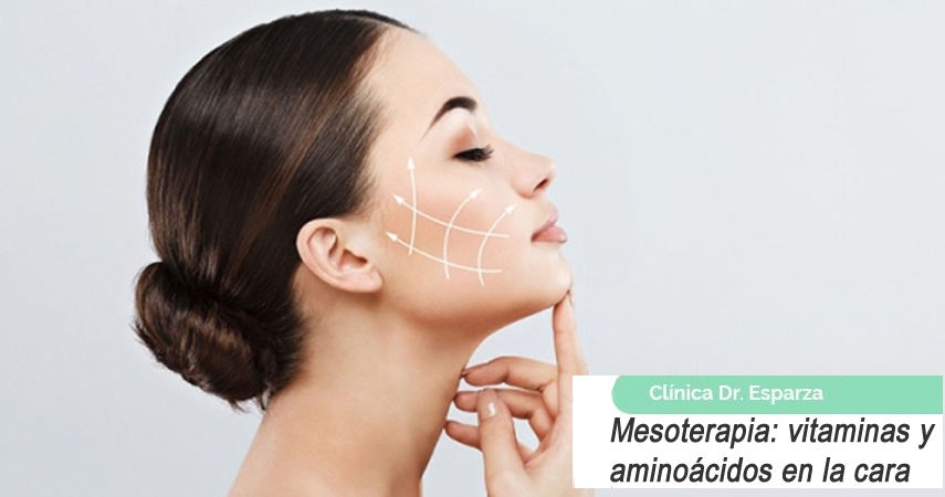 Mesoterapia: vitaminas y aminoácidos en la cara
