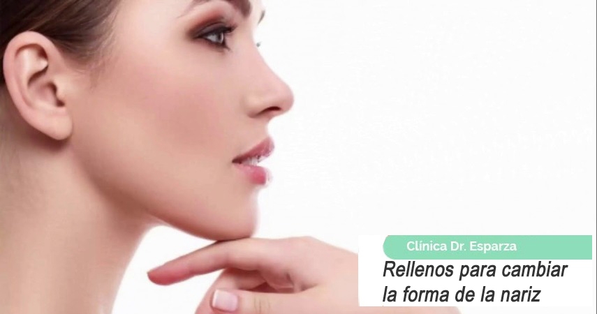 Rellenos para cambiar la forma de la nariz