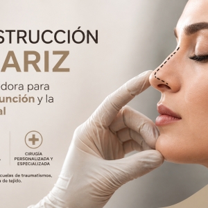 Imagen Reconstrucción de nariz: cirugía reparadora para recuperar la función y la armonía facial